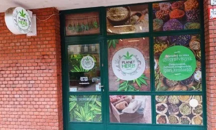 Planet Herb Üzlet – üzlet kívülről