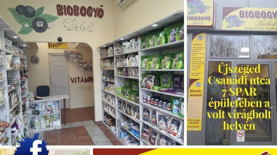 Biobogyó Biobolt 1 – üzlet kívülről