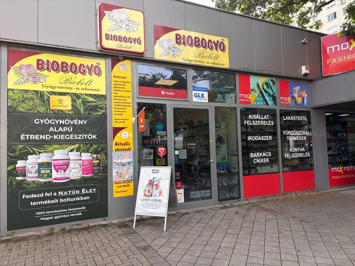 Biobogyó Biobolt 1 – üzlet kívülről