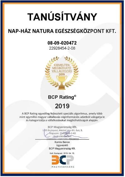 Nap-Ház Natura Egészségközpont – kapcsolódó kép