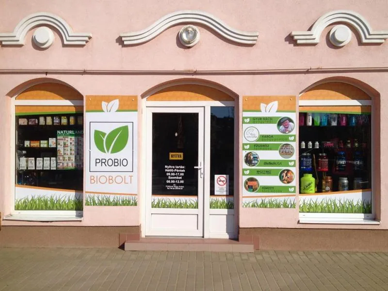Probio Biobolt – üzlet kívülről