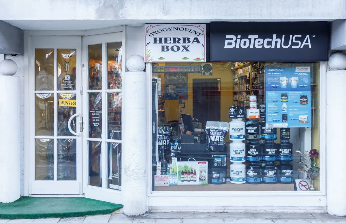 Herba-Box – üzlet kívülről