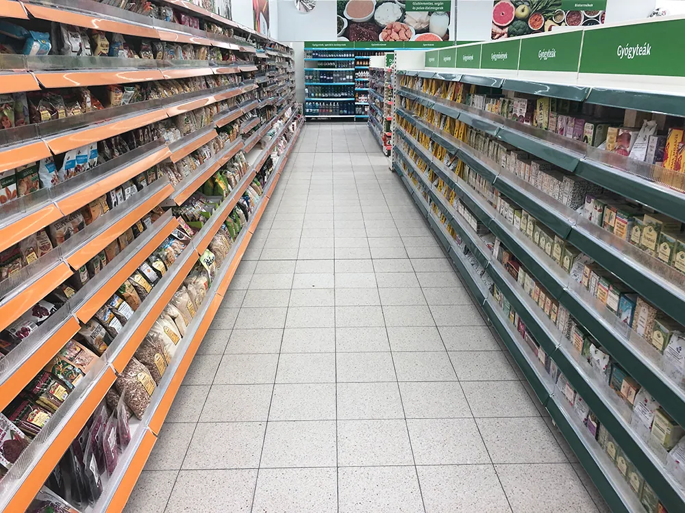 Herbaház – Vecsés Market Central – üzlet belülről