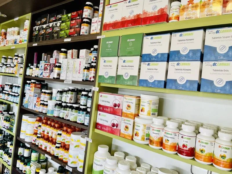 Egészség Sziget Vitamin- és Biobolt – üzlet belülről