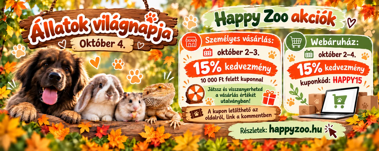 Happy Zoo Állateledel és Felszerelés Szaküzlet – kapcsolódó kép